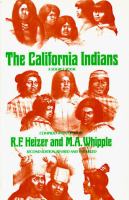 The California Indians; a source book.