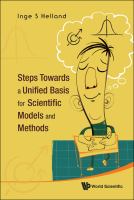 Steps towards a unified basis for scientific models and methods /
