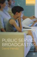 Public service broadcasting /