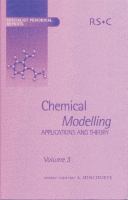 Chemical modelling : applications and theory :