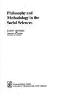 Philosophy and methodology in the social sciences /