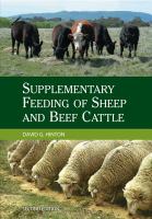 Supplementary feeding of sheep and beef cattle /