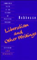 Liberalism and other writings /