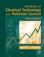 Handbook of chemical technology and pollution control /