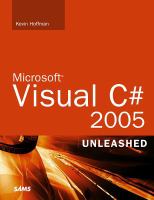 Microsoft Visual C♯ 2005 unleashed /