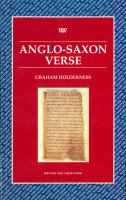 Anglo-Saxon Verse /