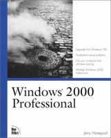 Windows 2000 Professional.