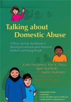 Talking about domestic abuse : a photo activity workbook to develop communication between mothers and young people /