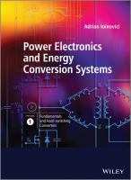 Power electronics and energy conversion systems.