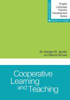 Cooperative Learning and Teaching.