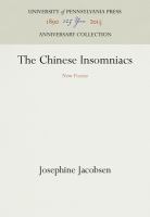 The Chinese insomniacs : new poems /