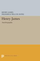 Henry James : autobiography /
