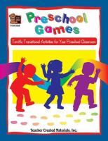 Preschool games : terrific transitional activities for your preschool classroom /