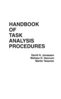 Handbook of task analysis procedures /