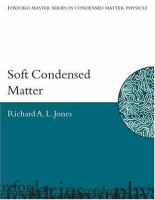 Soft condensed matter /
