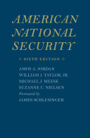 American national security /