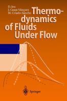 Thermodynamics of fluids under flow /