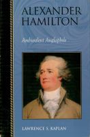 Alexander Hamilton : ambivalent Anglophile /