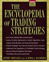 The encyclopedia of trading strategies