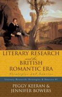 Literary research and the British romantic era : strategies and sources /