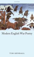Modern English war poetry /