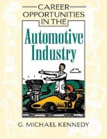Career opportunities in the automotive industry /