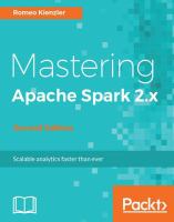 Mastering Apache Spark 2.x - Second Edition.