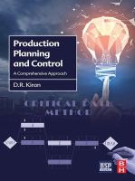 Production planning and control : a comprehensive approach /