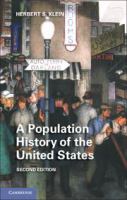 A population history of the United States /