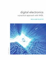 Digital electronics : a practical approach with VHDL /