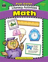 Math literacy activities /