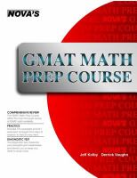 GMAT math prep course /