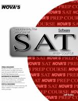 SAT prep course /