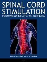 Spinal cord stimulation : percutaneous implantation techniques /