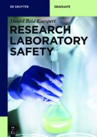 Research Laboratory Safety.