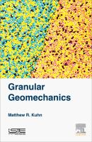 Granular Geomechanics.