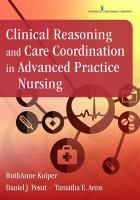 Clinical reasoning and care coordination in advanced practice nursing /