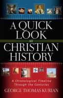A quick look at Christian history /