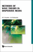 Methods of wave theory in dispersive media /