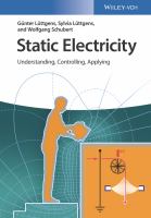 Static electricity : understanding, controlling, applying /