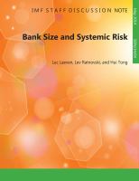 Bank Size and Systemic Risk /