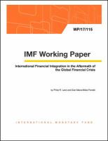 International Financial Integration in the Aftermath of the Global Financial Crisis /