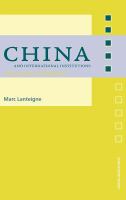 China and international institutions : alternate paths to global power /