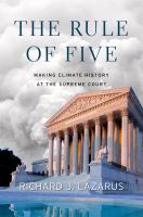 The rule of five making climate history at the Supreme Court