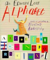 An Edward Lear alphabet /