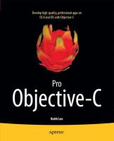 Pro Objective-C /