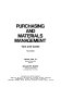 Purchasing and materials management : text and cases /