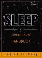 Sleep : a comprehensive handbook /