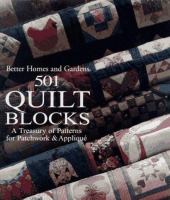 501 quilt blocks : a treasury of patterns for patchwork & applique /