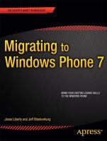 Migrating to Windows phone /